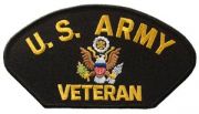 Patch-Army Veteran For Cap