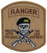 Patch-Army Ranger Mess With Best Desert