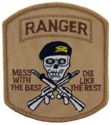 Patch-Army Ranger Mess With Best Desert