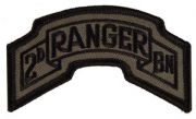 Patch-Army Ranger 2nd Subdued