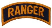 Patch-Army Ranger Tab Dark Gold