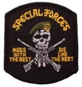 Patch-Special Forces Mess With The Best Black