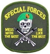 Patch-Special Forces Mess With The Best Subdued