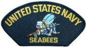 Patch-Seabees For Cap