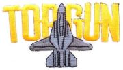 Patch-USN Top Gun Cutout