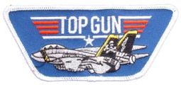 Patch-Top Gun With Plane