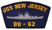 Patch-USN  USS New Jersey