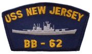 Patch-USN  USS New Jersey