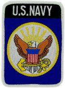 Patch- USN Logo Rectangle