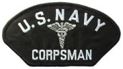 Patch-USN Corps For Cap