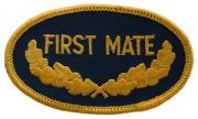 Patch-USN Oval 1st Mate
