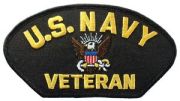 Patch- USN Veteran For Cap