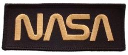 NASA Gold Space Patch
