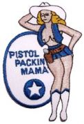 Patch-Pistol Packin Mama