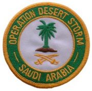 Patch-Operation Desert Storm Saudi Arabia