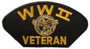 WWII Veteran Patch For Cap