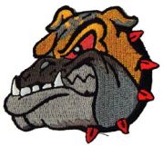 USMC Bulldog Head Patch