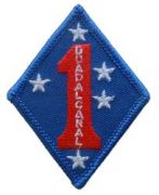 USMC 1st Division Patch