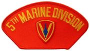 USMC 5th Division For Cap