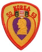 Korea Purple Heart Patch