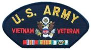 Vietnam Army Veteran For Cap