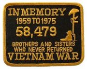 Vietnam In Memory Yellow and Black