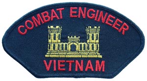 Vietnam Combat Engineer For Cap