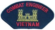 Vietnam Combat Engineer For Cap