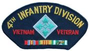 Vietnam 4th Infantry For Cap