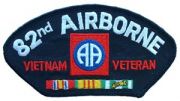 Vietnam 82nd Airborne For Cap