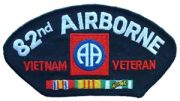 Vietnam 82nd Airborne For Cap