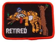 Military Retired Patch