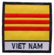 Vietnam Flag With Tab