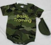 Basic Training Infant Romper With Visor