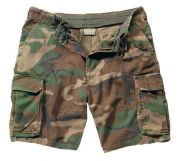 Vintage Woodland Cargo Short  Comfortable Fit