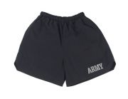 Black Army PT Short W Reflective Letters