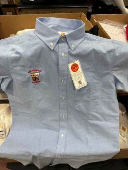 ARHS Shirts-Light Blue w/ Logo & Monogram Size 2X up