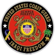 USCG Iraqi Freedom Decal