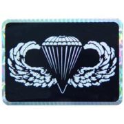 Army Parawings Rectangle Decal