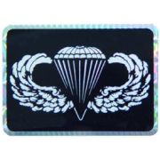 Army Parawings Rectangle Decal