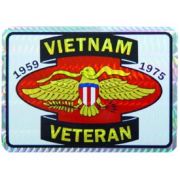 Vietnam Veteran 1959-1975 Decal