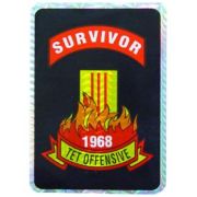 Vietnam 1968 Survivor Decal