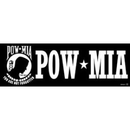 Pow Mia Bumper Sticker