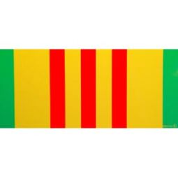 Vietnam Service Ribbon Sm Bumper Sticker