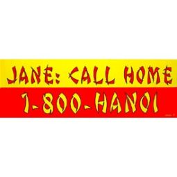 Vietnam Jane Call Bumper Sticker