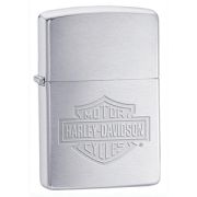 Harley Davidson Brush Chrome Zippo