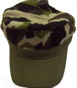 Woodland Camo Knit Cap  Adjustable