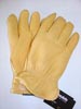 Black Lined Deer Skin Gloves  Thinsulate Insulation