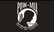 Double Sided Pow Mia Embr Flag 3 X 5