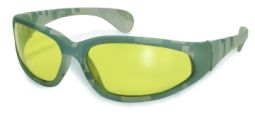 Digital Camo Safety Glasses Yellow Lenses